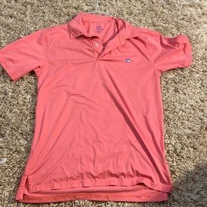Southern Tide Coral Polo. Youth Large.